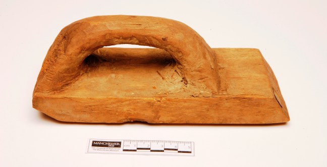 PLASTERER S WODDEN FLOAT KAHUN ACC N0 52 COPYRIGHT PAUL CLIFF MANCHESTER MUSEUM